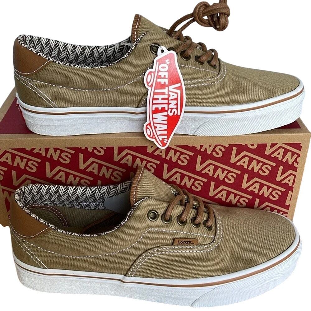 Vans Era 59 C&L Khaki/Chevron Womens Size 8